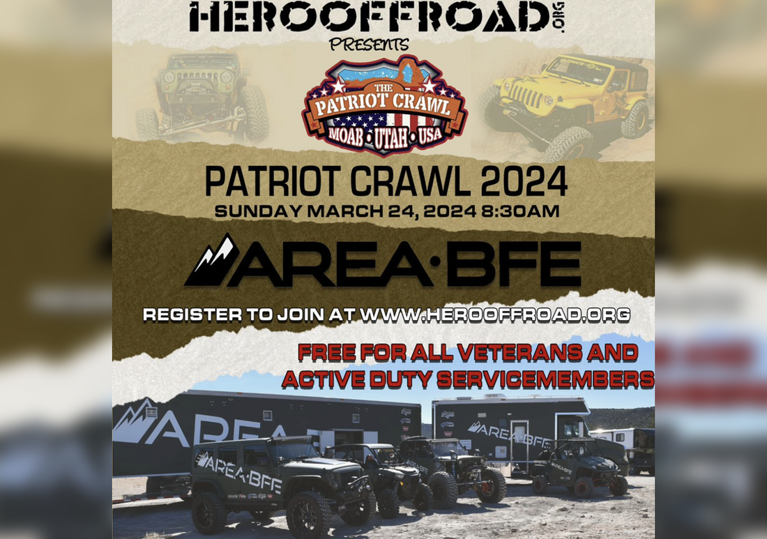 PATRIOT CRAWL 2024 @ AreaBFE Moab - 3/24/2023